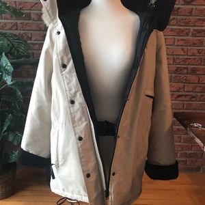 FEN-NELLI polar fleece coat. Very warm and stays dry.